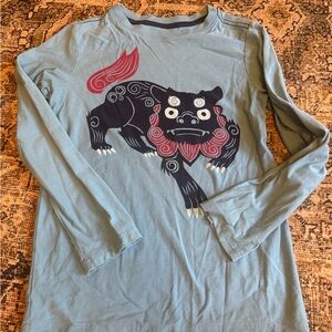 HTF Tea Collection Chinese Dragon Long Sleeved Shirt 10